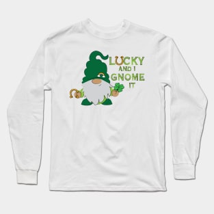 Lucky and I Gnome It Long Sleeve T-Shirt